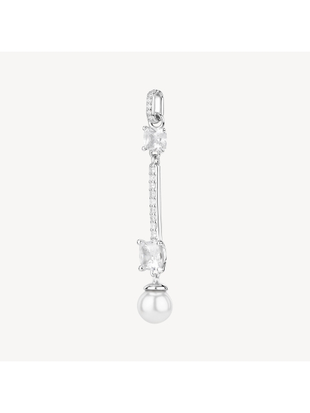 Acquista ora ciondolo perla con zirconi su elefantebianco.jewelry