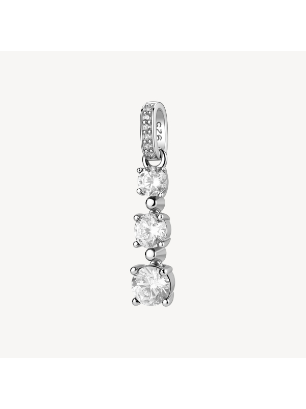 Acquista ora ciondolo tre punti luce su elefantebianco.jewelry