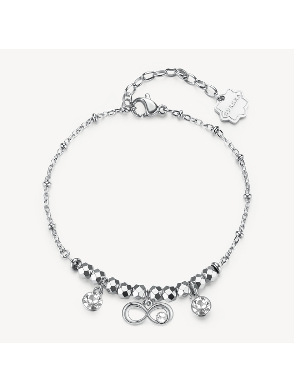 Acquista ora bracciale infinito e zirconi su elefantebianco.jewelry