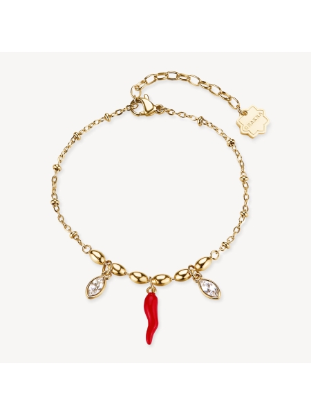 Acquista ora bracciale corno e zirconi su elefantebianco.jewelry 2
