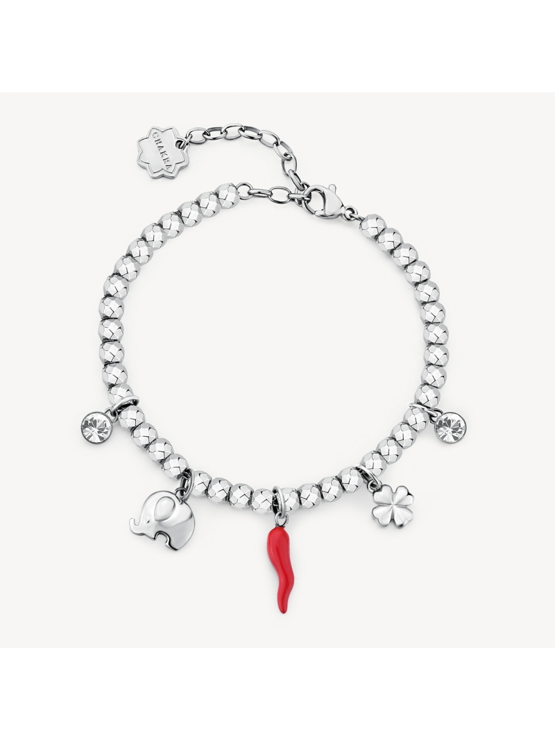 Acquista ora bracciale ciondoli della fortuna su elefantebianco.jewelry