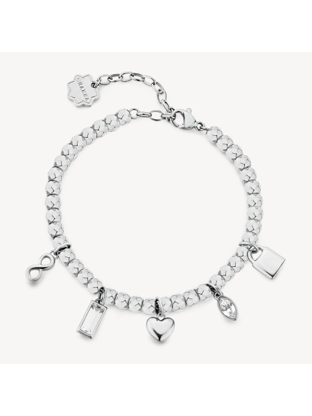 Acquista ora bracciale cuore lucchetto e infinito su elefantebianco.jewelry