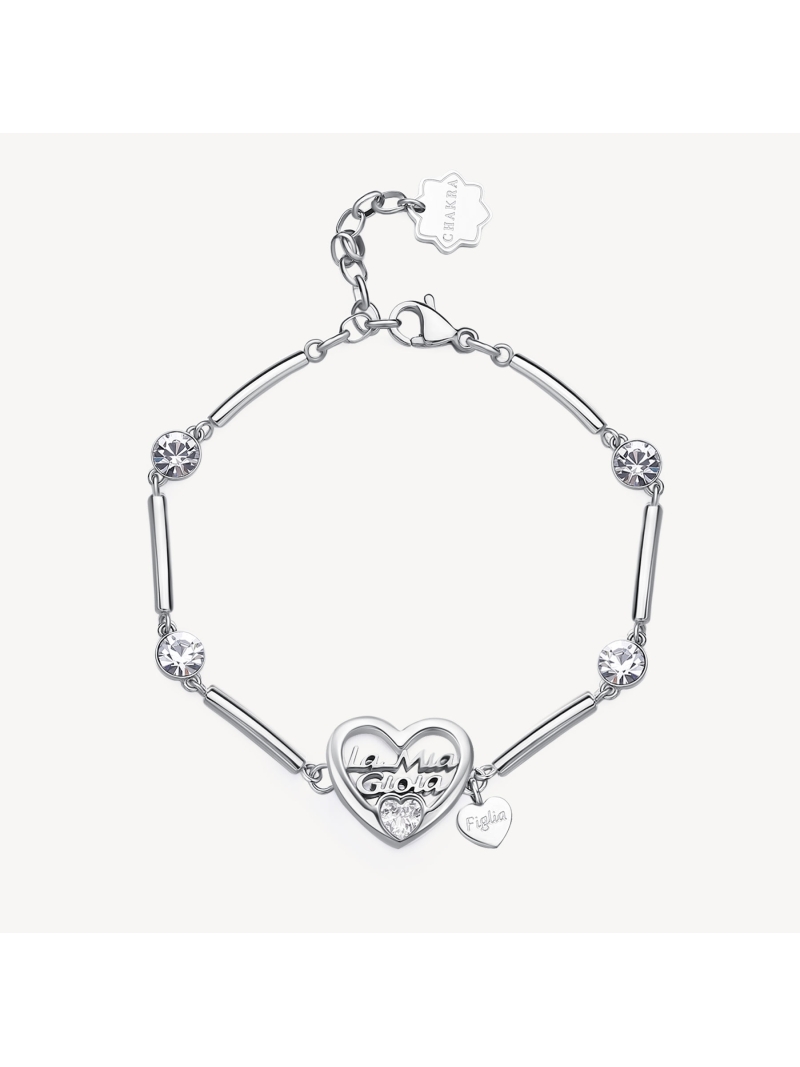 Acquista ora bracciale figlia la mia gioia su elefantebianco.jewelry