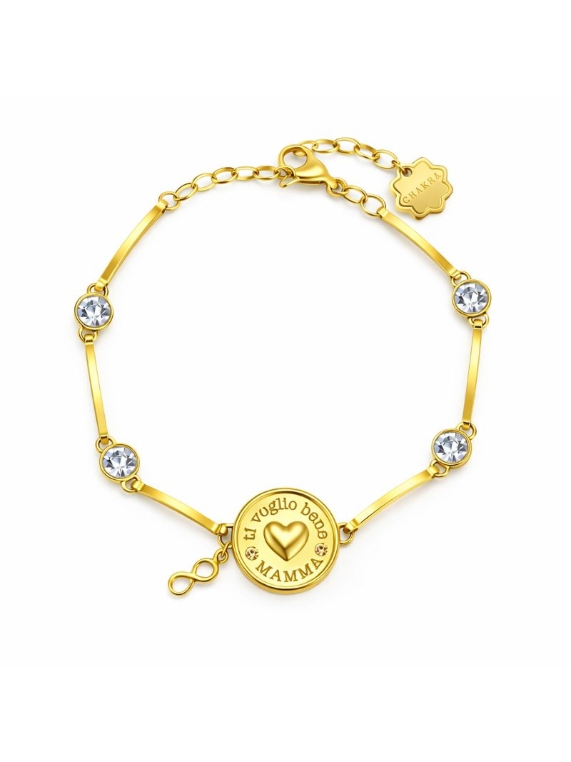 Acquista ora bracciale ti voglio bene mamma su elefantebianco.jewelry