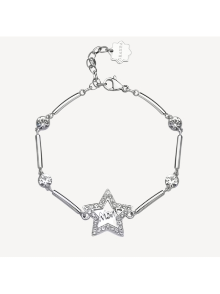 Acquista ora bracciale mom stella zirconata su elefantebianco.jewelry