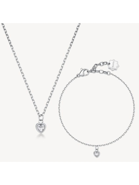 Acquista ora set collana e bracciale amore su elefantebianco.jewelry