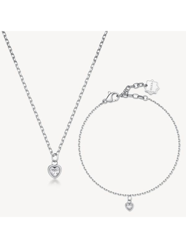 Acquista ora set collana e bracciale amore su elefantebianco.jewelry