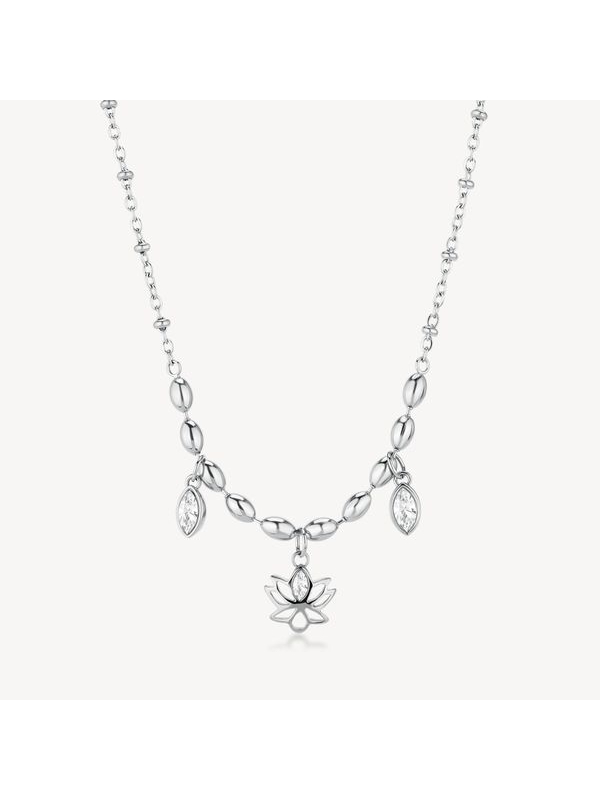 Acquista ora collana fiore su elefantebianco.jewelry
