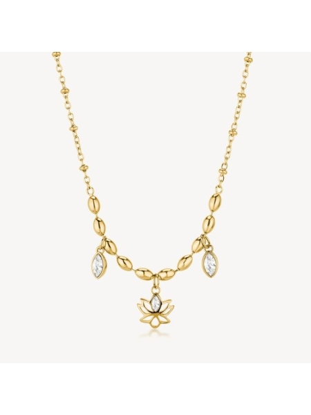 Acquista ora collana fiore su elefantebianco.jewelry 2