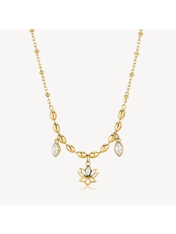 Acquista ora collana fiore su elefantebianco.jewelry