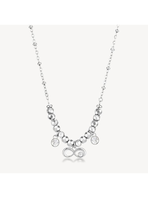 Acquista ora collana infinito con zirconi su elefantebianco.jewelry