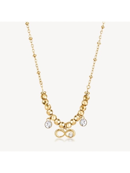 Acquista ora collana infinito con zirconi su elefantebianco.jewelry 2