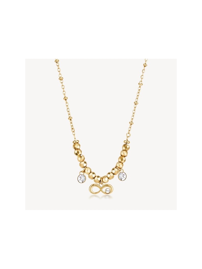 Acquista ora collana infinito con zirconi su elefantebianco.jewelry