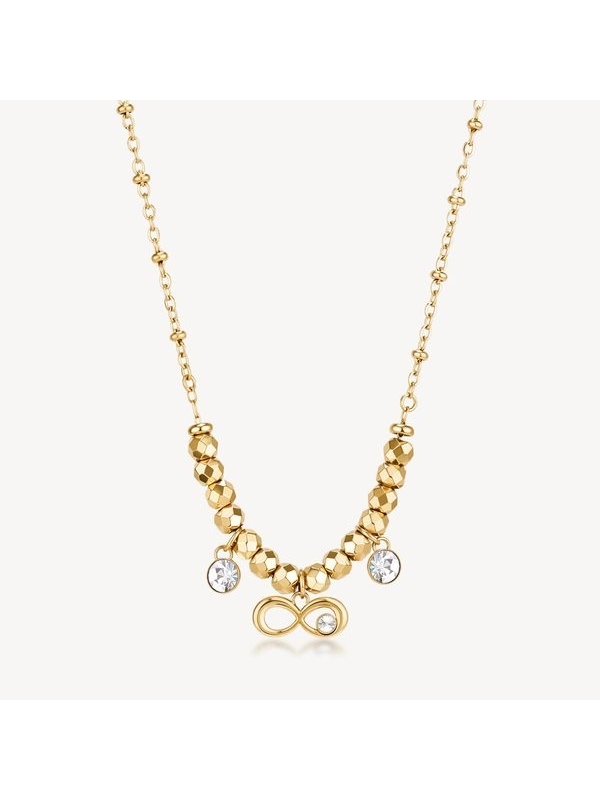 Acquista ora collana infinito con zirconi su elefantebianco.jewelry