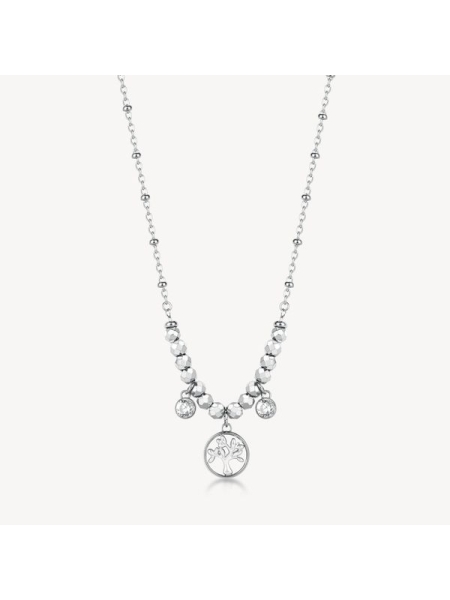 Acquista ora collana albero della vita con zirconi su elefantebianco.jewelry