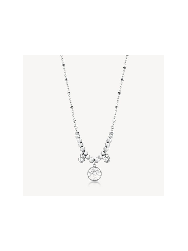 Acquista ora collana albero della vita con zirconi su elefantebianco.jewelry