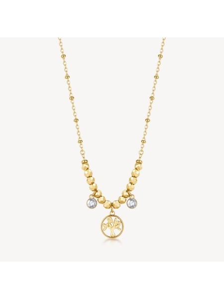 Acquista ora collana albero della vita con zirconi su elefantebianco.jewelry 2