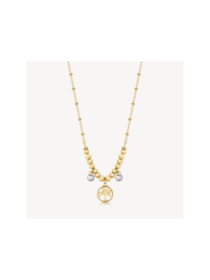 Acquista ora collana albero della vita con zirconi su elefantebianco.jewelry