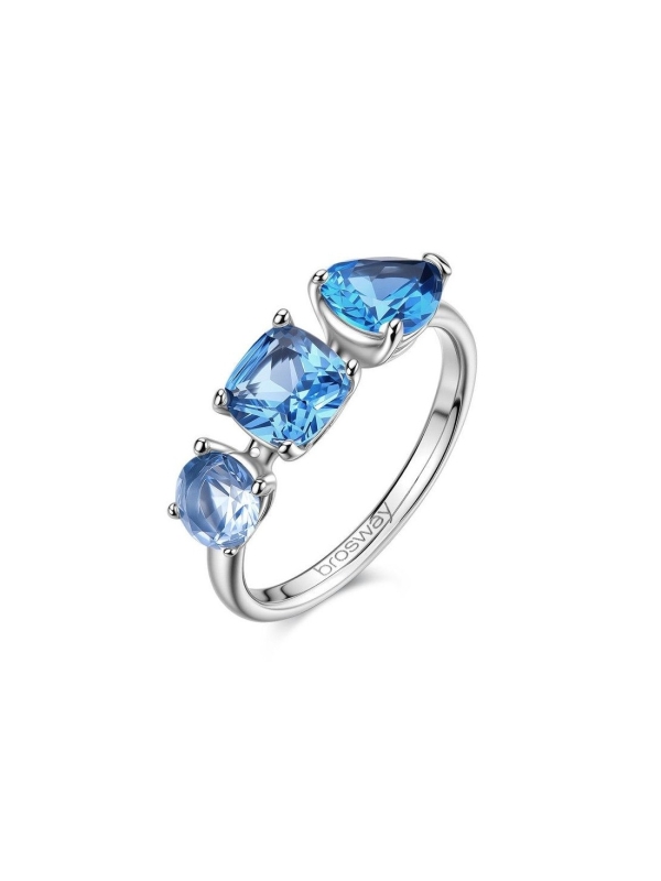 Acquista ora anello punti luce geometrici su elefantebianco.jewelry