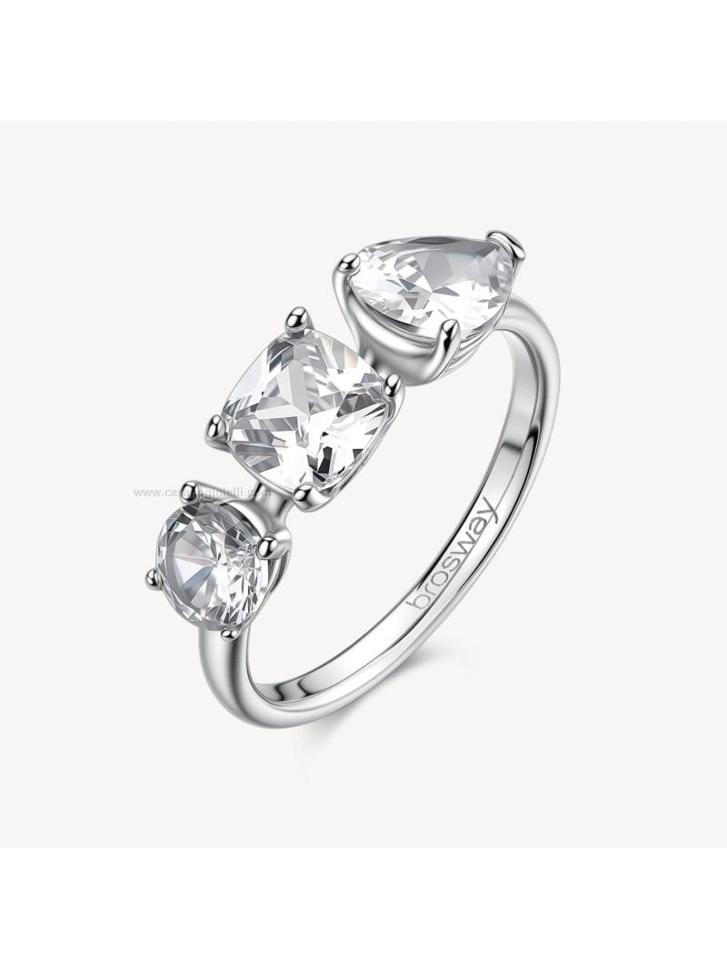 Acquista ora anello punti luce geometrici su elefantebianco.jewelry