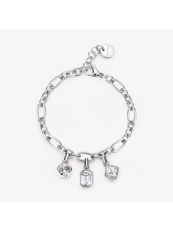 Acquista ora bracciale catena con punti luce geometrici su elefantebianco.jewelry