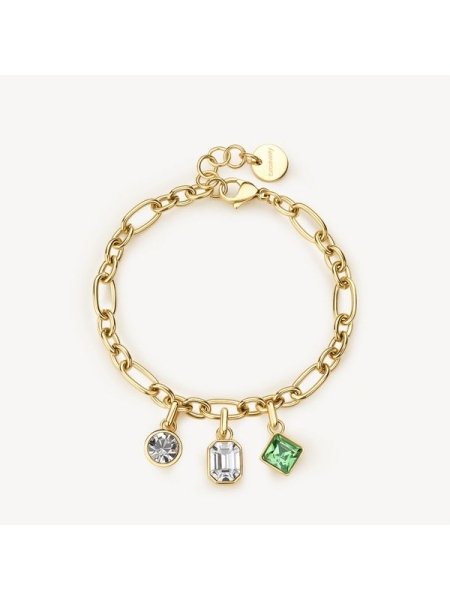 Acquista ora bracciale catena con punti luce geometrici su elefantebianco.jewelry 2