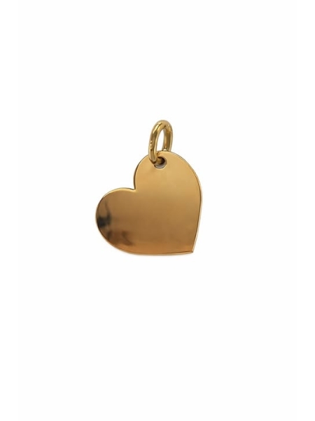 Acquista ora ciondolo cuore oro 9kt su elefantebianco.jewelry