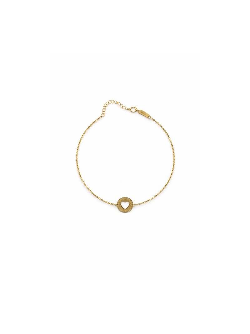 Acquista ora bracciale cuore vuoto oro 9kt su elefantebianco.jewelry