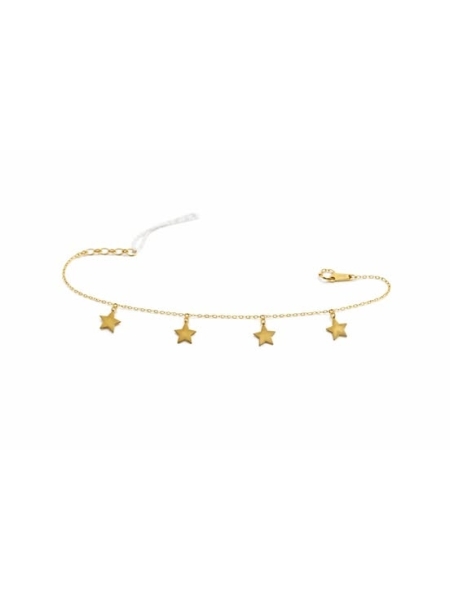 Acquista ora bracciale stelline oro 9kt su elefantebianco.jewelry