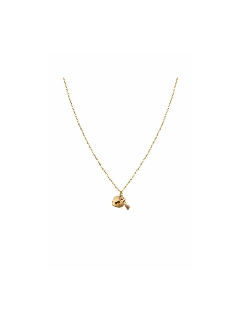 Acquista ora collana cuore e chiave oro 9kt su elefantebianco.jewelry