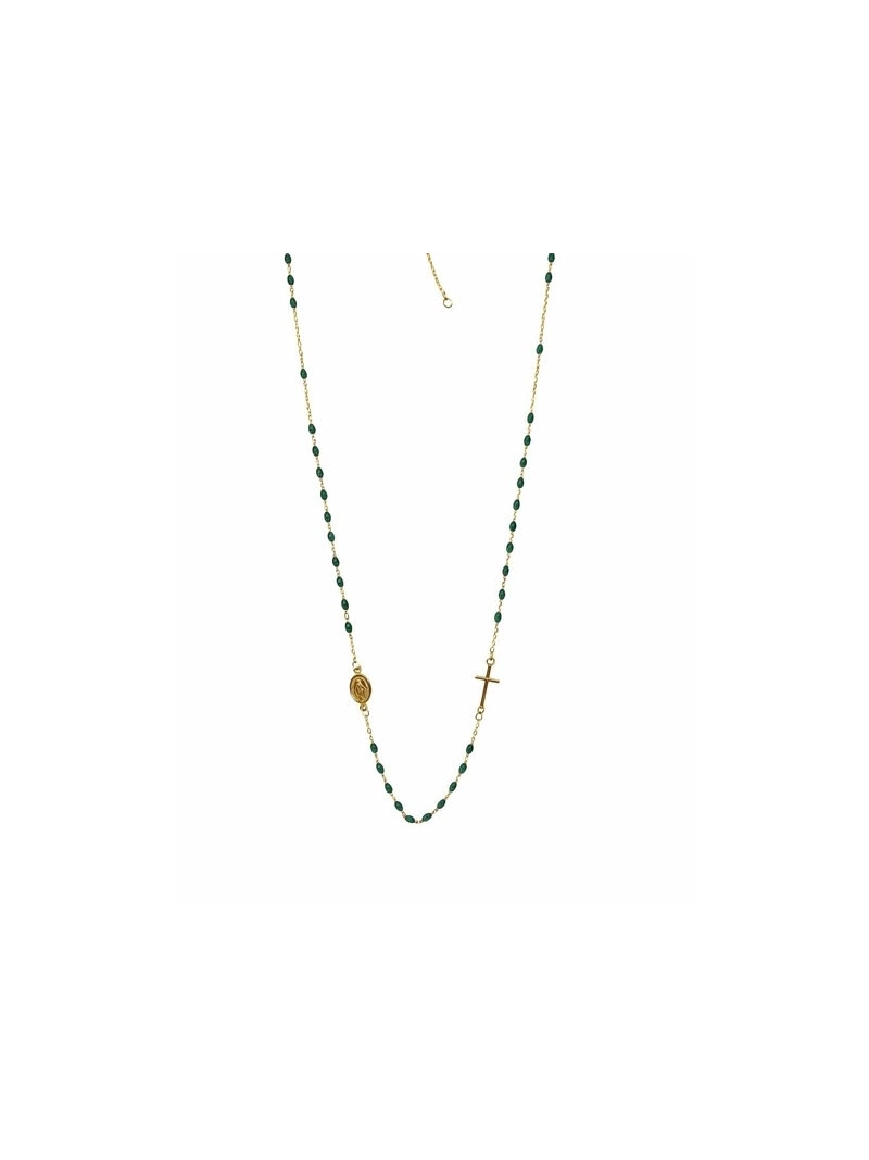 Acquista ora collana rosario girocollo oro 9kt su elefantebianco.jewelry