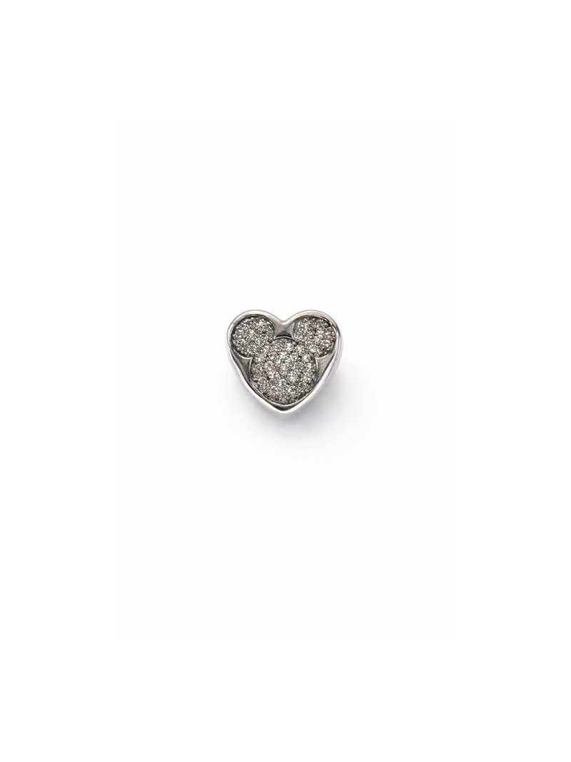 Acquista ora charm cuore con minnie zirconato su elefantebianco.jewelry