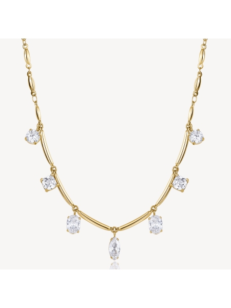 Acquista ora collana zirconi pendenti su elefantebianco.jewelry