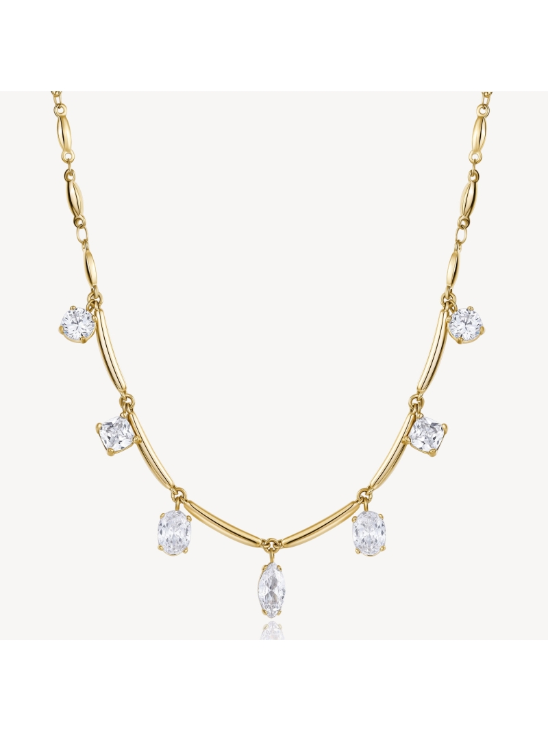 Acquista ora collana zirconi pendenti su elefantebianco.jewelry