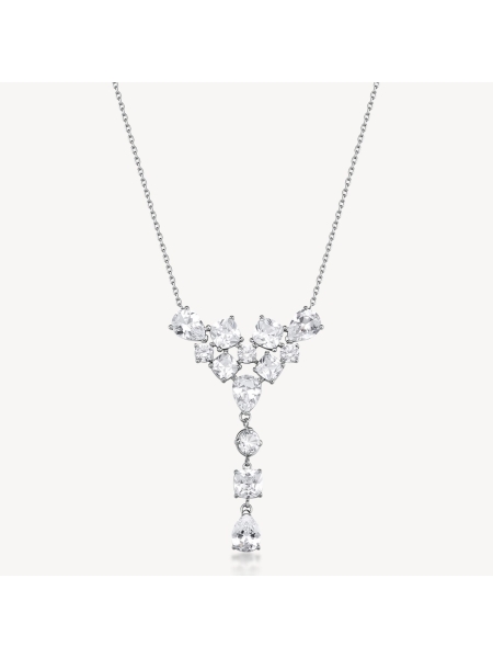 Acquista ora collana tempesta di zirconi su elefantebianco.jewelry
