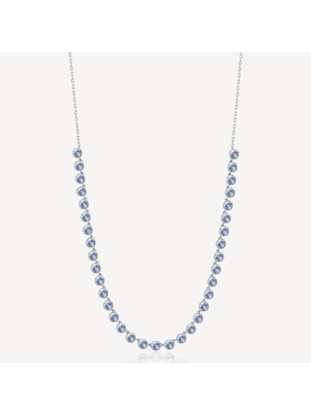Acquista ora collana tutti punti luce azzurri su elefantebianco.jewelry