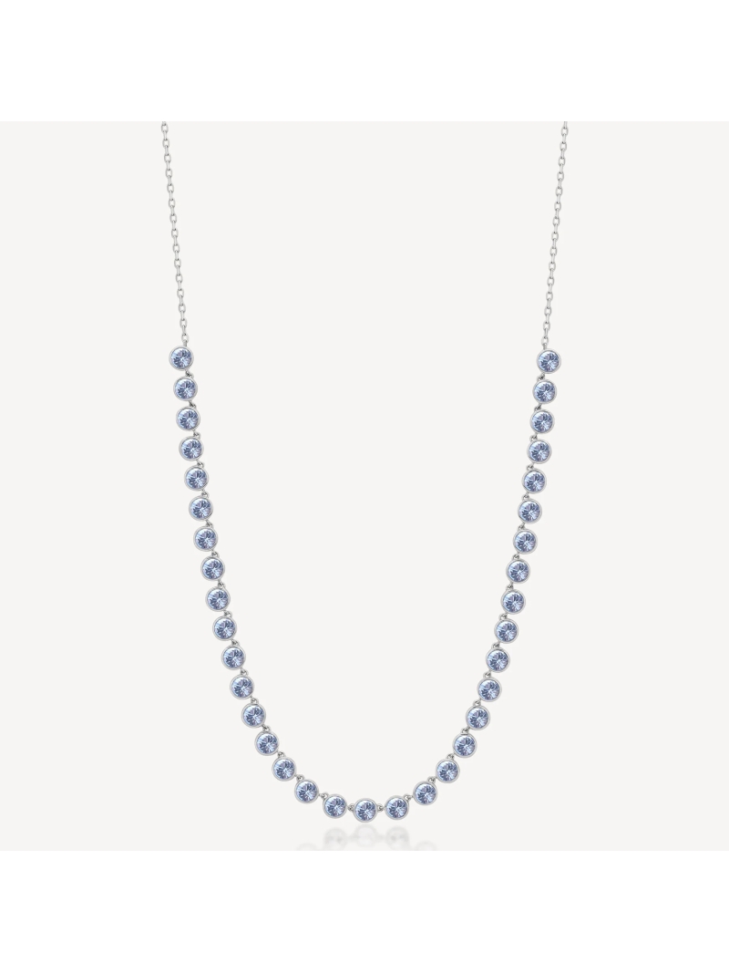 Acquista ora collana tutti punti luce azzurri su elefantebianco.jewelry