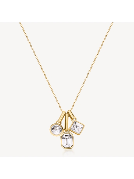 Acquista ora collana punti luce geometrici pendenti su elefantebianco.jewelry 2