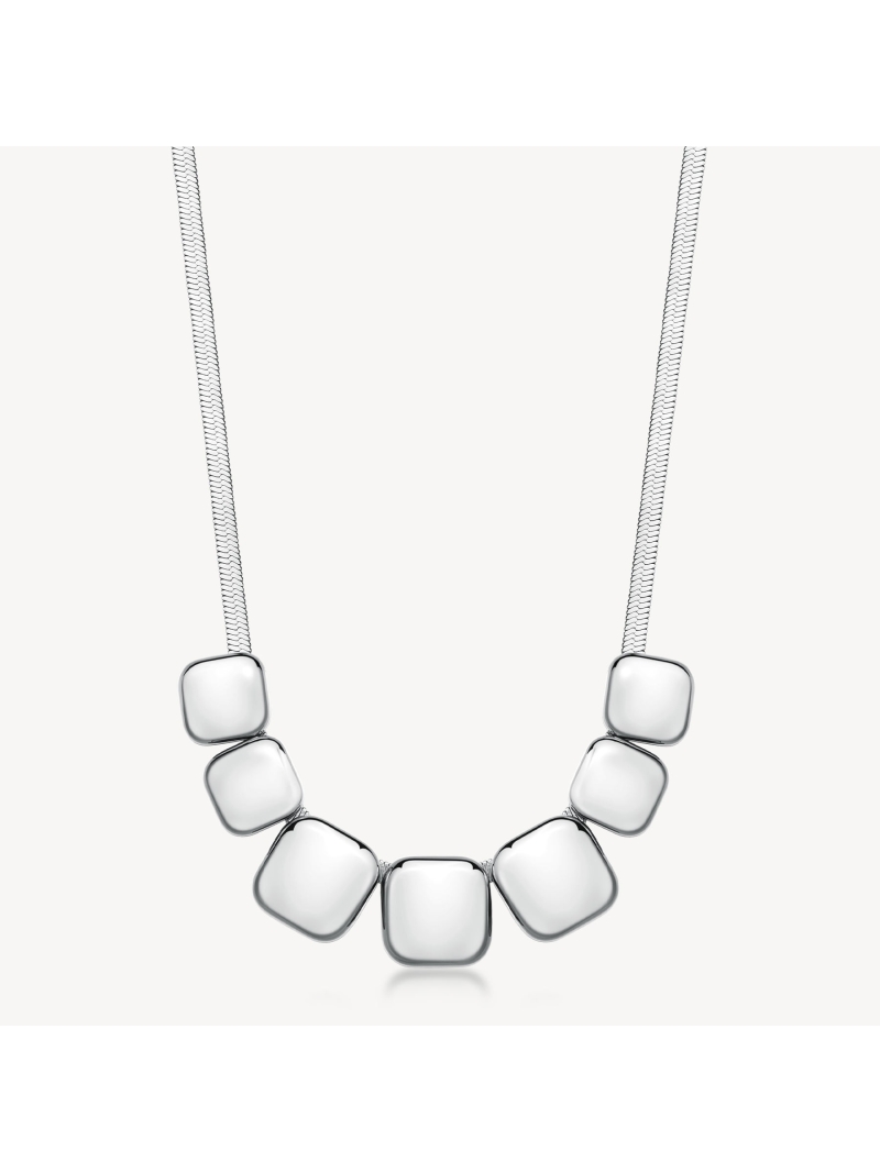 Acquista ora collana tutti quadrati su elefantebianco.jewelry