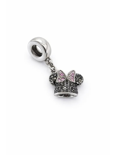 Acquista ora charm pendente fiocco minnie su elefantebianco.jewelry