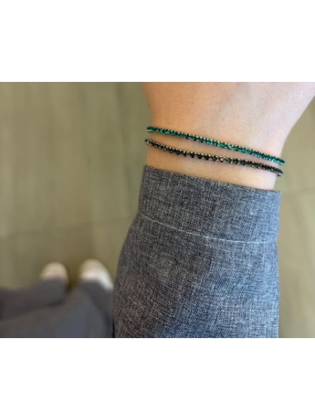 Acquista ora prenotazione bracciale saldato tennis acciaio su elefantebianco.jewelry 2