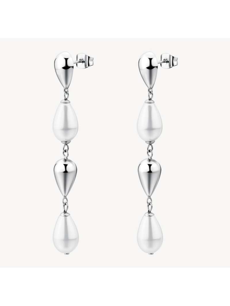 Acquista ora orecchini goccia e perle su elefantebianco.jewelry