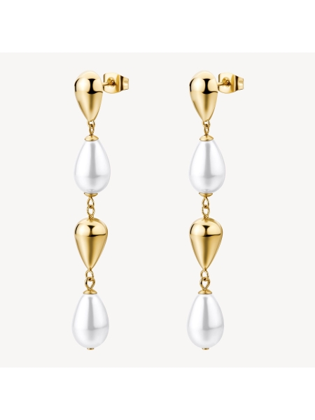 Acquista ora orecchini goccia e perle su elefantebianco.jewelry 2