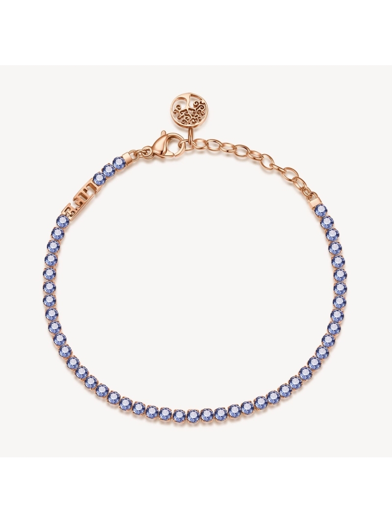 Acquista ora bracciale tennis lilla life con albero della vita su elefantebianco.jewelry