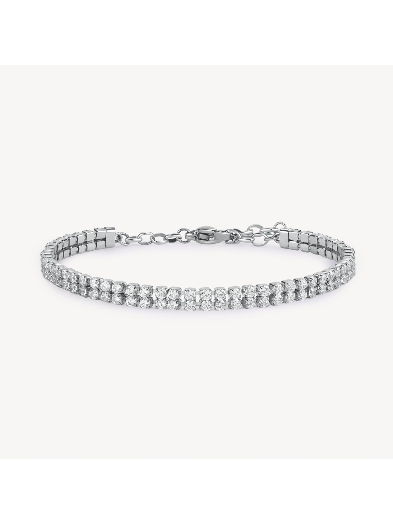 Acquista ora bracciale tennis doppio filo su elefantebianco.jewelry