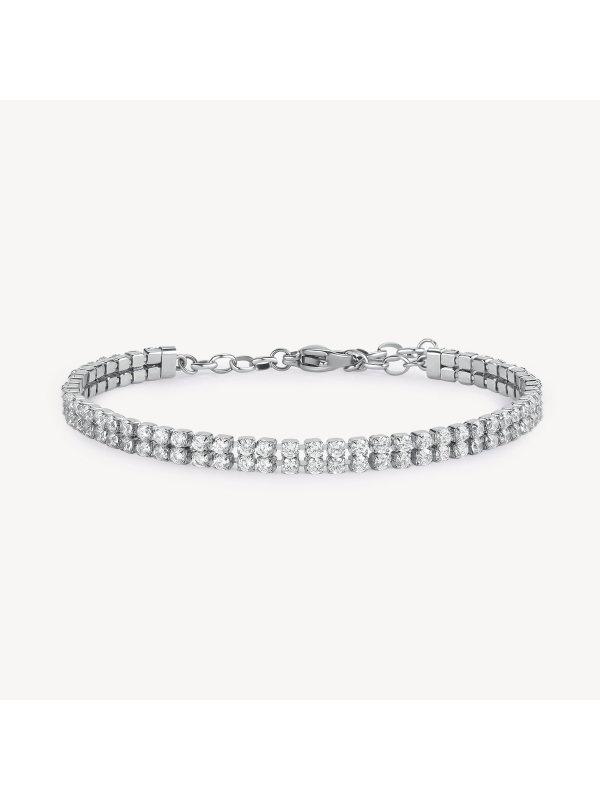 Acquista ora bracciale tennis doppio filo su elefantebianco.jewelry