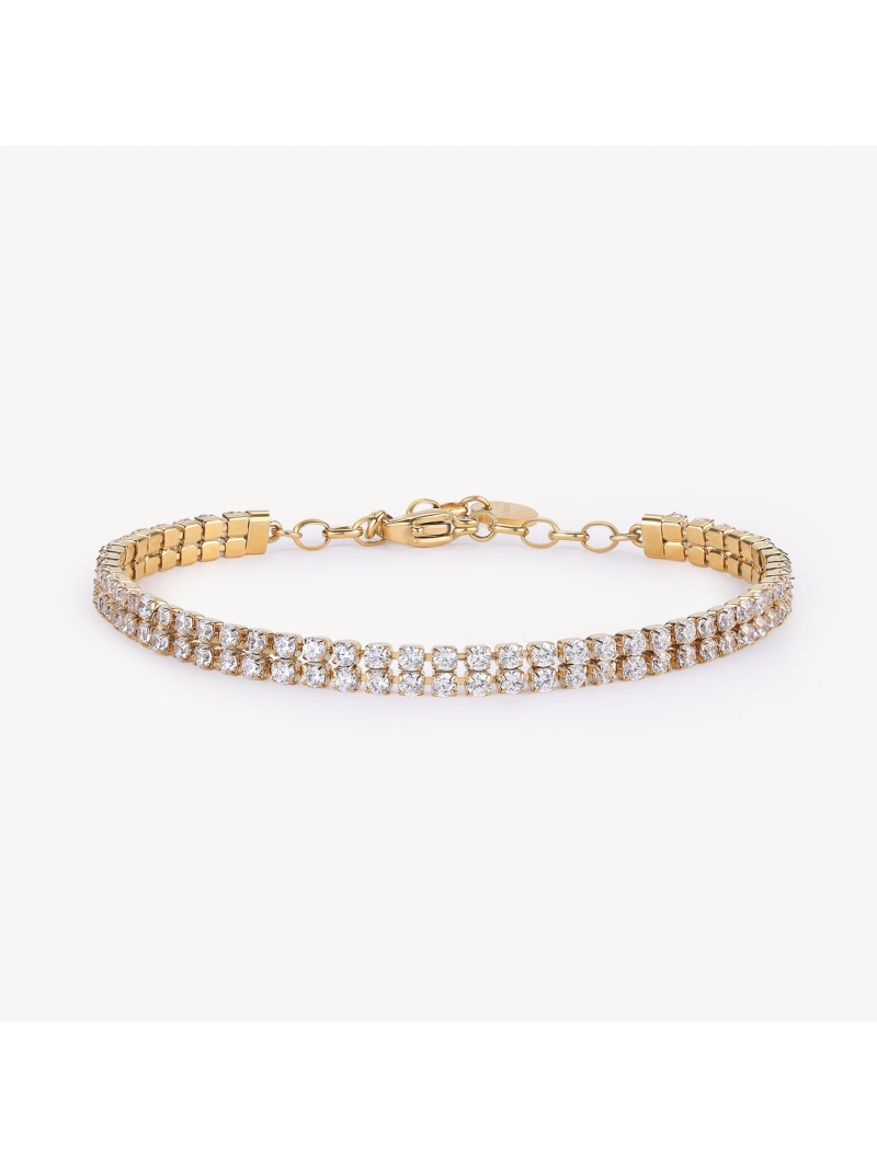 Acquista ora bracciale tennis doppio filo su elefantebianco.jewelry