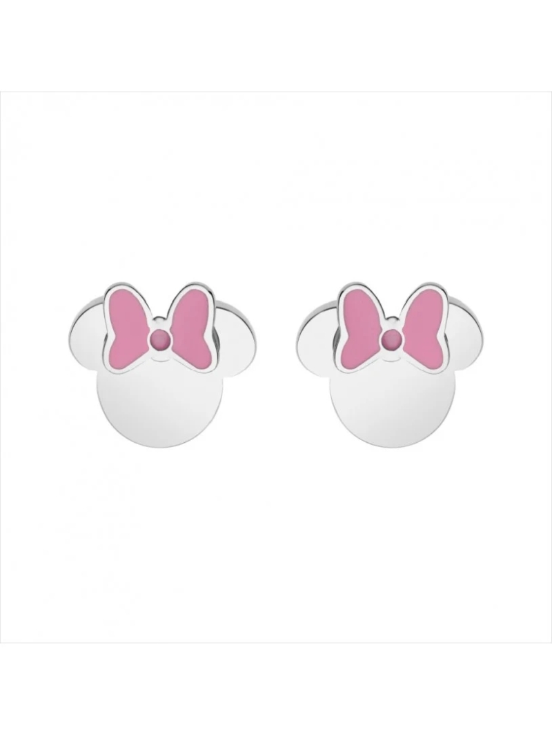 Acquista ora orecchini minnie con fiocco rosa disney su elefantebianco.jewelry