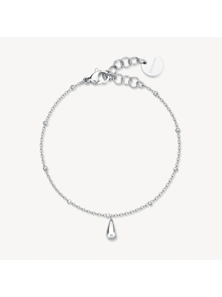 Acquista ora bracciale pallinato con goccia su elefantebianco.jewelry
