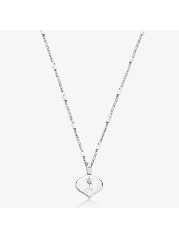 Acquista ora collana con targa life su elefantebianco.jewelry